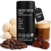 MUDWTR Original Mushroom Coffee Alternative, 30 Servings | 2,240mg USA Grown Adaptogenic Mushrooms, Cordyceps, Chaga &amp; Reishi, USDA Organic, Energy, Focus &amp; Immunity Support