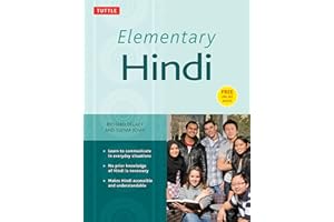 Elementary Hindi: Learn to Communicate in Everyday Situations (Audio Recordings Included