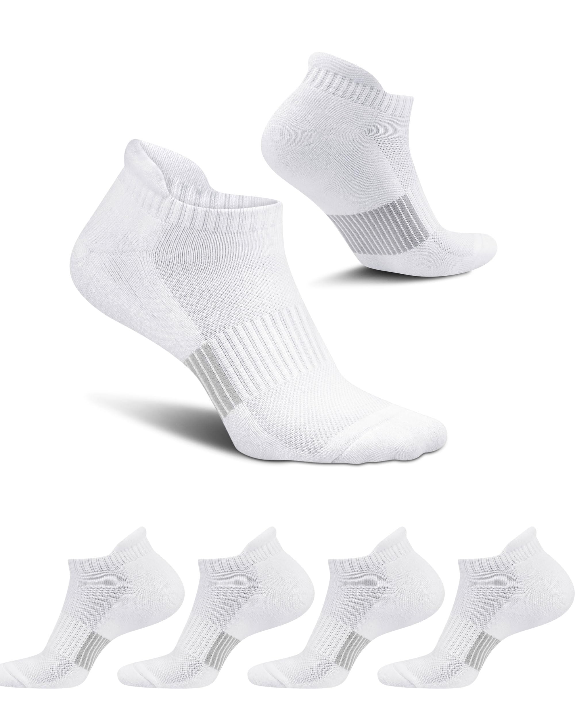 Photo 1 of Amutost Ankle Socks Womens Athletic Running Comfort Cushioned 3/5/6Pairs
