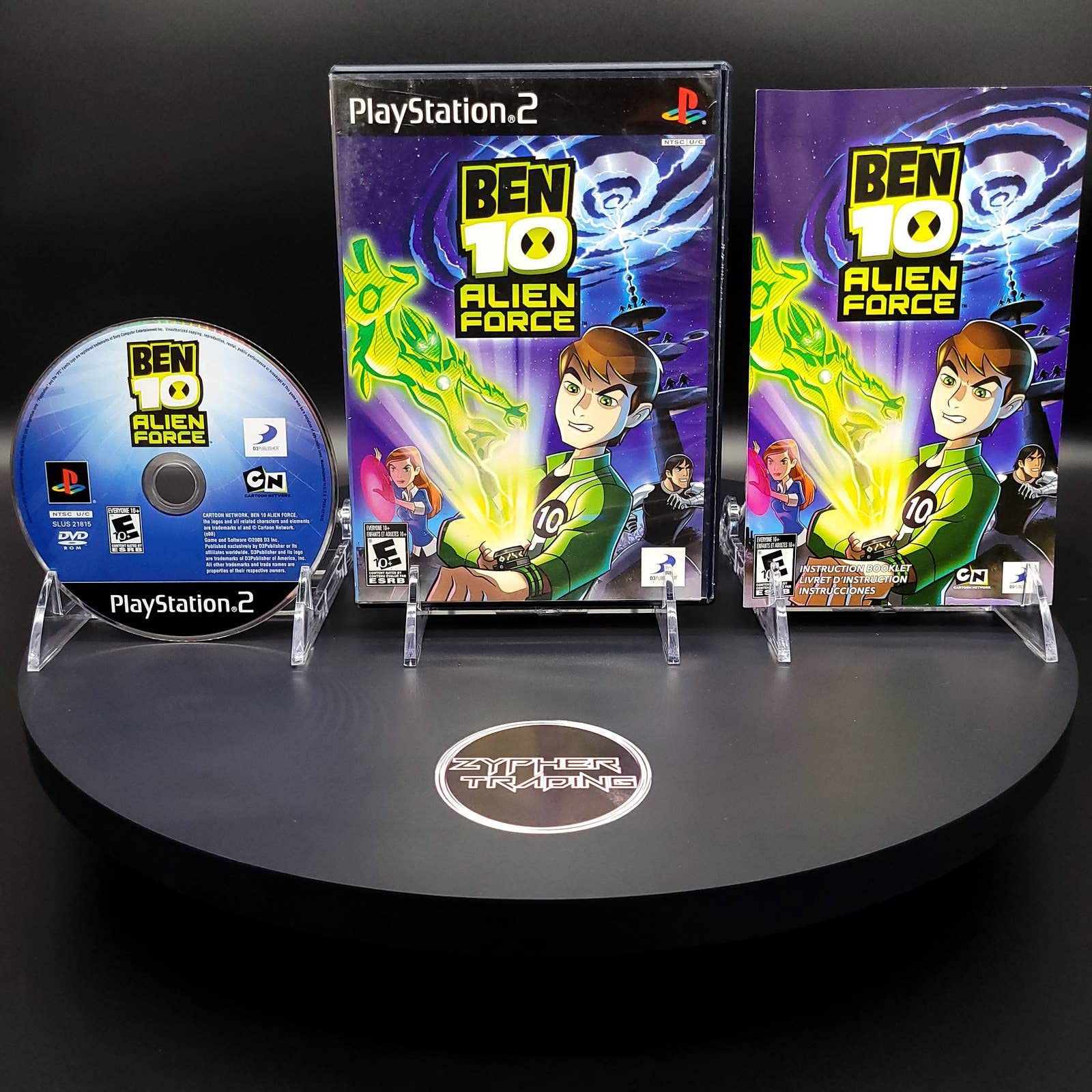 Ben 10: Alien Force Sur PlayStation 2 – Jeu Complet – État Correct