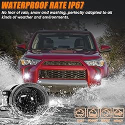 KARSAM Round LED Fog Lights Assembly for 2016-2023