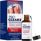 ProClearz Fungal Shield Professional Antifungal Treatment, Maximum Strength Tolnaftate 1% Liquid, 1.5 fl oz Clinical Size