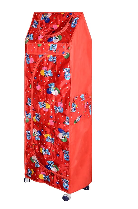 Shree Baby Almirah Cloth Organizer Wardrobe with 6 Shelf for Kids Wardrobe Multipurpose