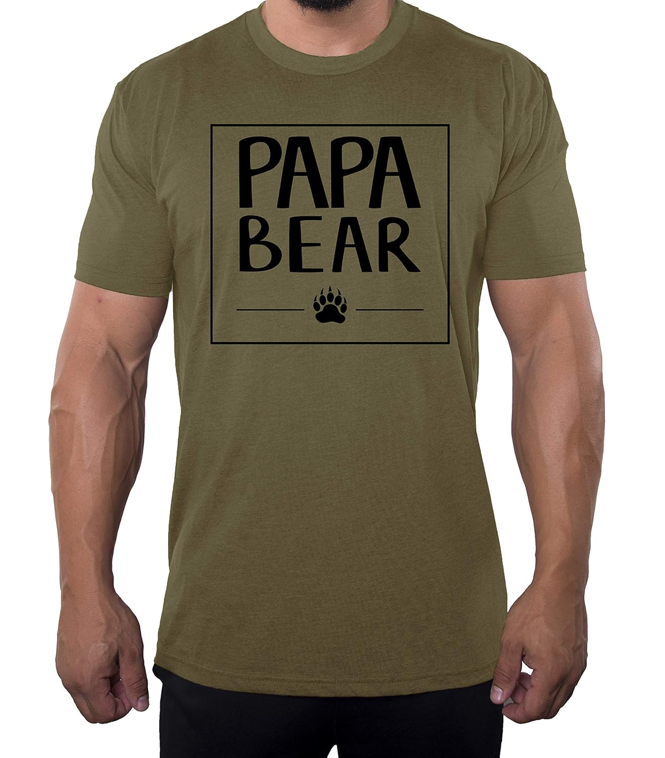 S Papa Bear Shirt With Bear Claw S Shirts Cool Shirts For Dad Kinihax