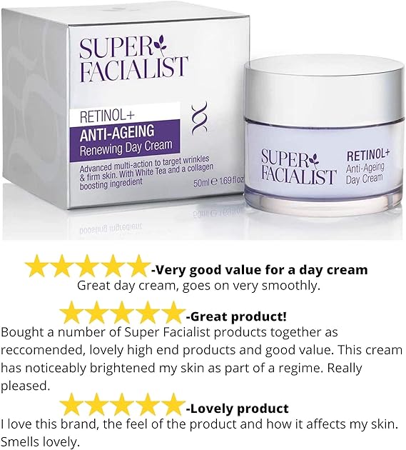 super facialist retinol day cream