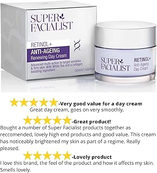 super facialist retinol day cream