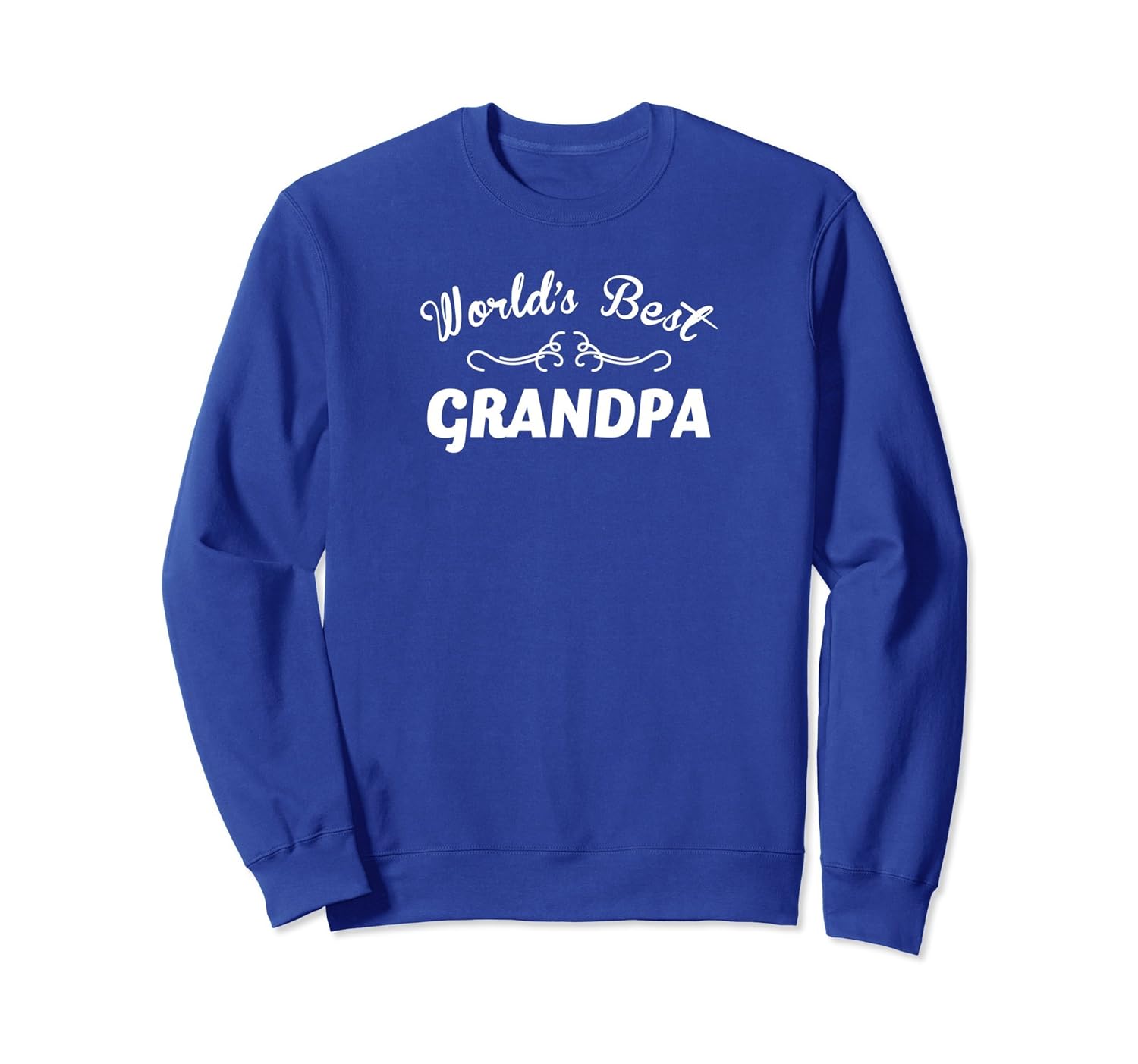 World's Best Grandpa Funny Grandparents Sweatshirt-anz