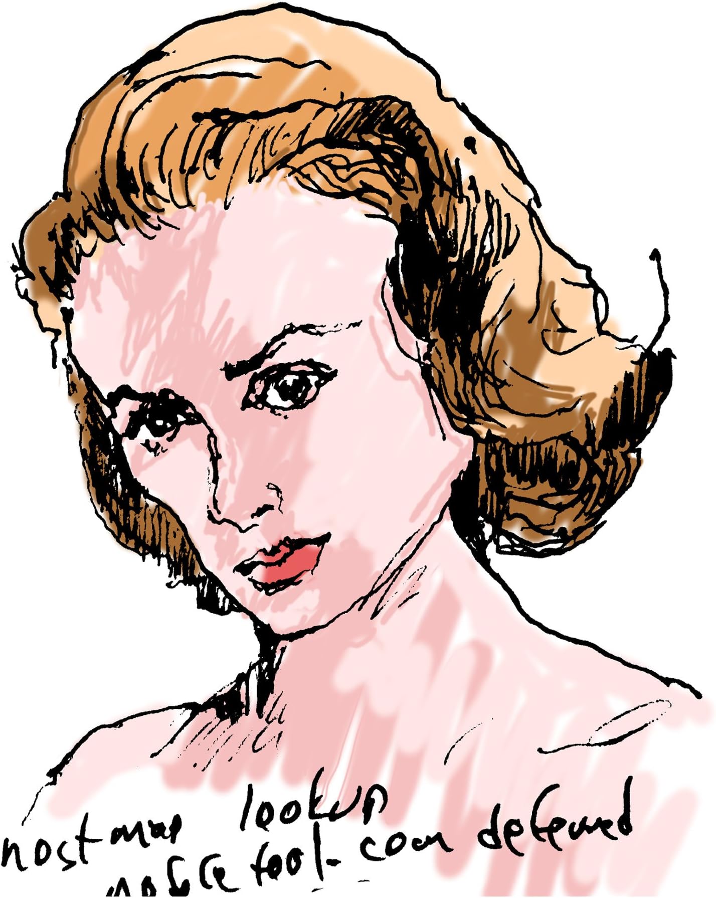 Portrait of Grace Kelly