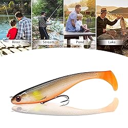 TRUSCEND Power Soft Fishing Lures Pre-Rigged BKK