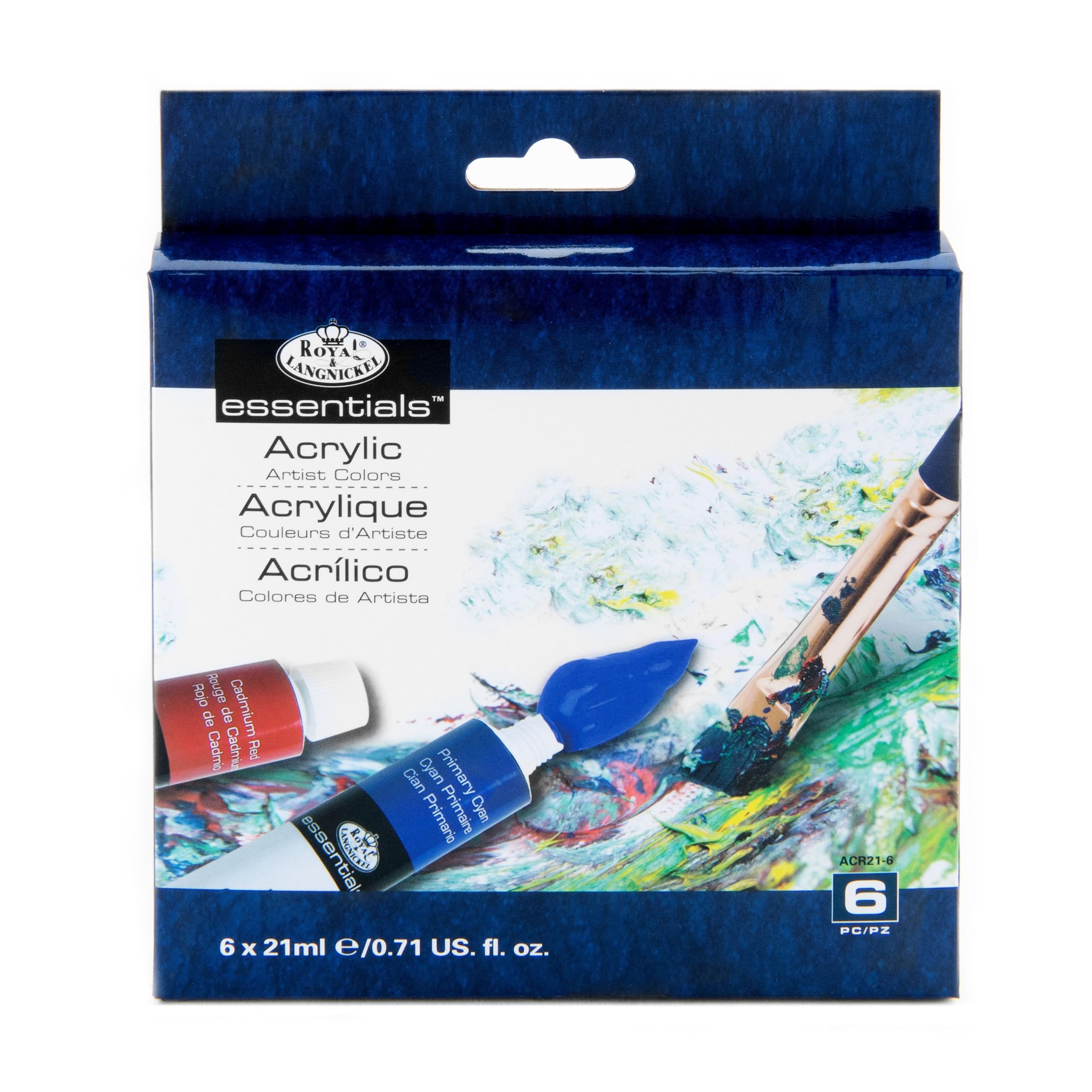 Royal & Langnickel 21ml Acrylic Painting Colour (Pack of 6)
