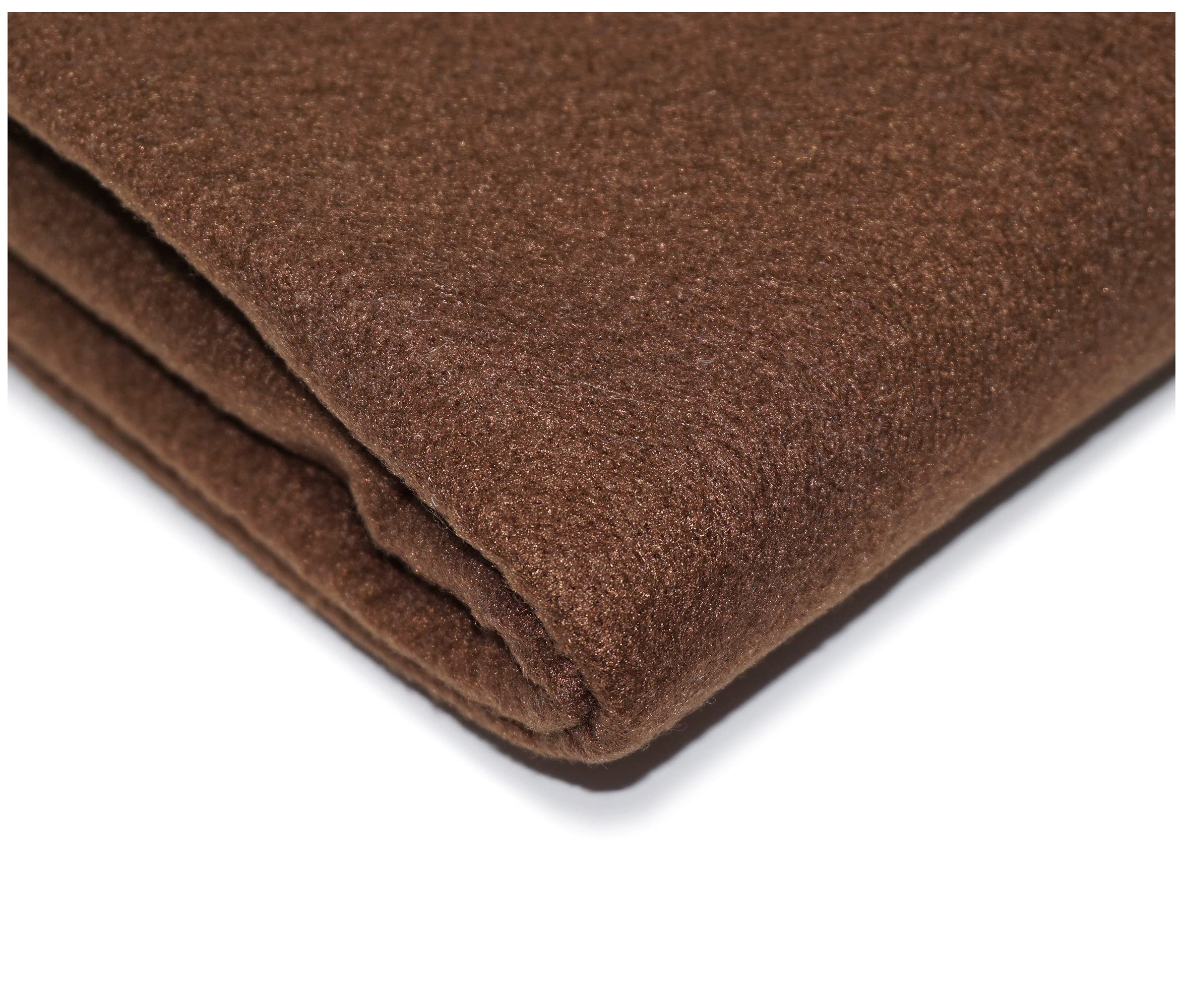 "Get Crafting" 100% Acrylic Felt Fabric Perfect for Arts & Crafts, Sewing Material - 150cm Wide, Available in 30 Vibrant Colours (200 x 150cm / 79" x 60" (Pre-Cut), Dark Brown)