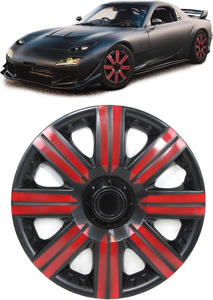 28749 Radkappen Radzierblenden Bicolor Set TenzoR II