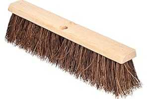 SPARTA Flo-Pac Palmyra Floor Sweep, Heavy Sweep for Cleaning, 18 Inches, Brown