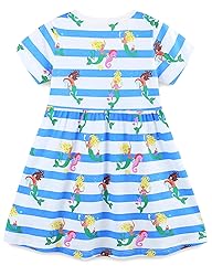 Hongshilian Toddler Girls Cotton Casual Dress