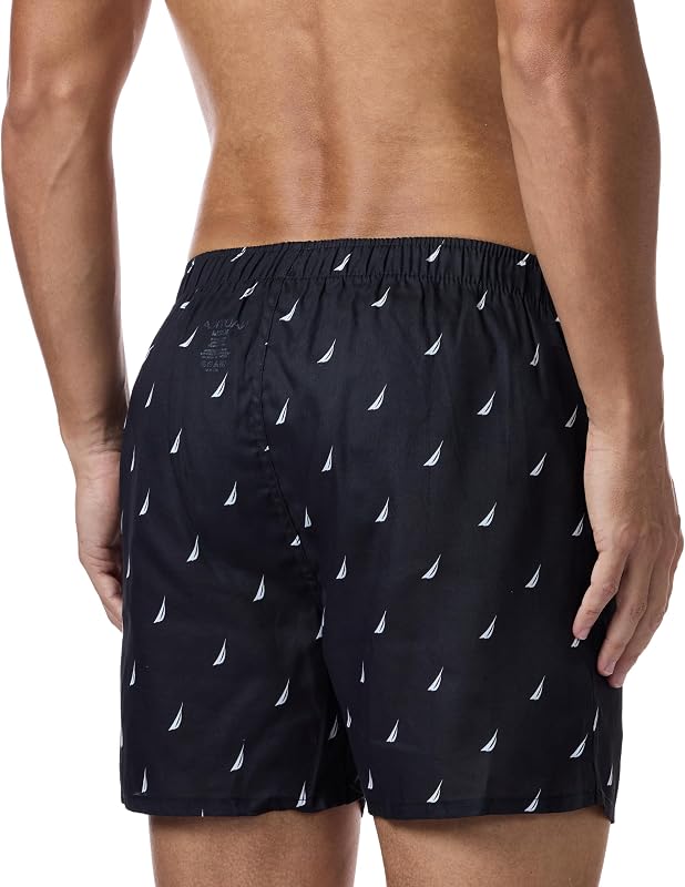 Boxer da Uomo, Nero/Nautica Red/Vela Nero, M