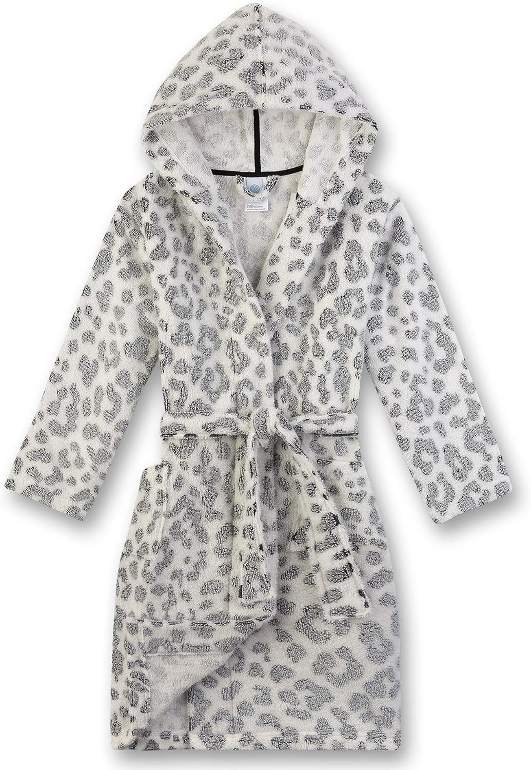 Girl Bathrobe Leopard; WhiteGrey 244670 Gr.176 Amazon.co.uk