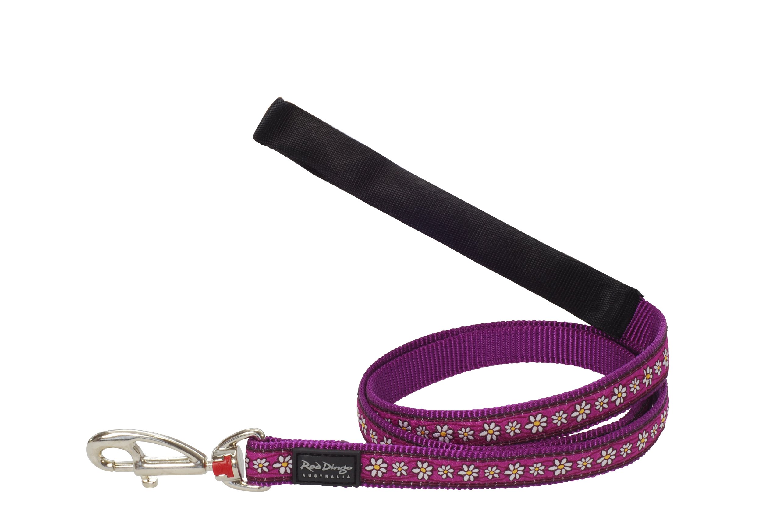 Red Dingo Daisy Chain Purple Dog Lead, Large โ image 1