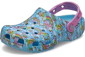 Crocs Unisex-Child Classic Lisa Frank Clogs, Kids and Toddler Shoes