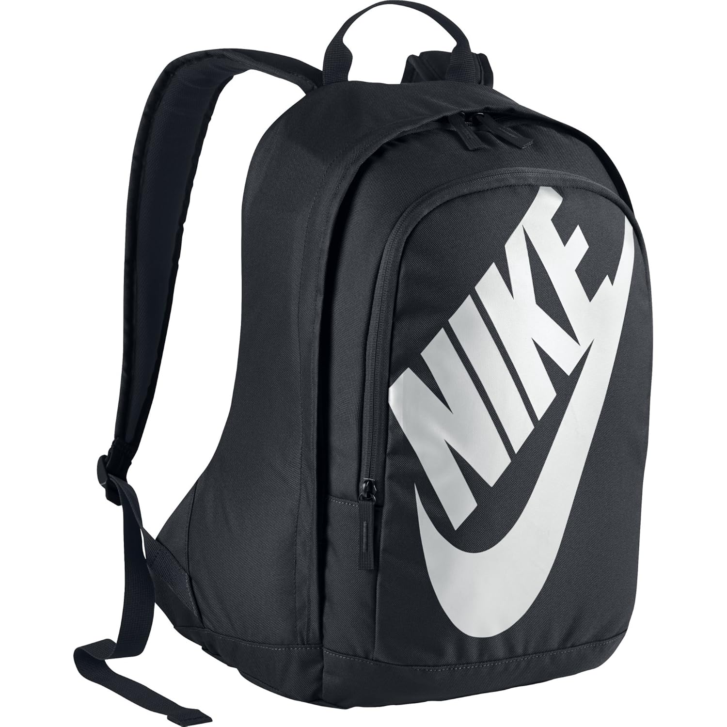 black and white nike backpack