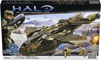 halo mega bloks pelican dropship