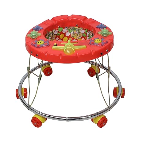 Aeroplane LED Musical Walker (RED)