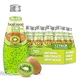 Pardesi Basil Seed Drink Kiwi Flavor 290ml 9.8 Fl
