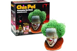 Chia Pet IT Pennywise with Seed Pack, Decorative Pottery Planter, Easy to Do and Fun to Grow, Novelty Gift, Perfect for Any Occasion