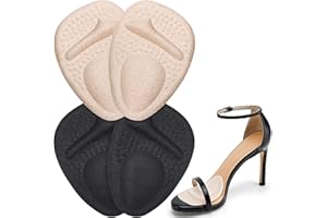 COMFOWNER Ball of Foot Cushions, Metatarsal Pads Women, High Heels Non-Slip Comfort Pads, Shoe Support for Metatarsalgia Mortons Neuroma Pain Relief