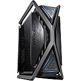 ASUS ROG Hyperion GR701 BTF Edition E-ATX Full-Tower Gaming PC Case | Built-in Four 140mm Fans For High Airflow, ARGB Fan Hub, Dual 420mm Radiators &amp; 460mm Graphics Cards, USB 20Gbps Type-C Port
