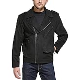 DKNY Men's Modern Motorcycle Jacket