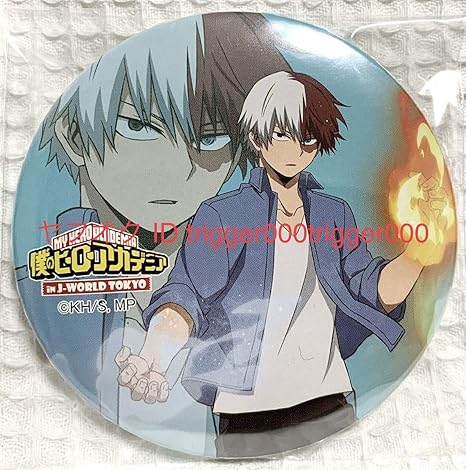 Amazon Co Jp My Hero Academia In J World Tokyo Tin Badge Gogoko Anime Hero Hobby