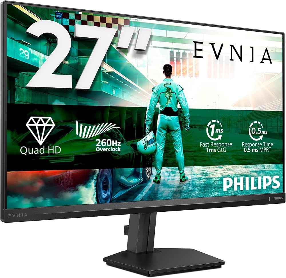 Philips 27M2N3500PF 27 Inch WQHD Fast IPS 260 Hz G-Sync HDR10