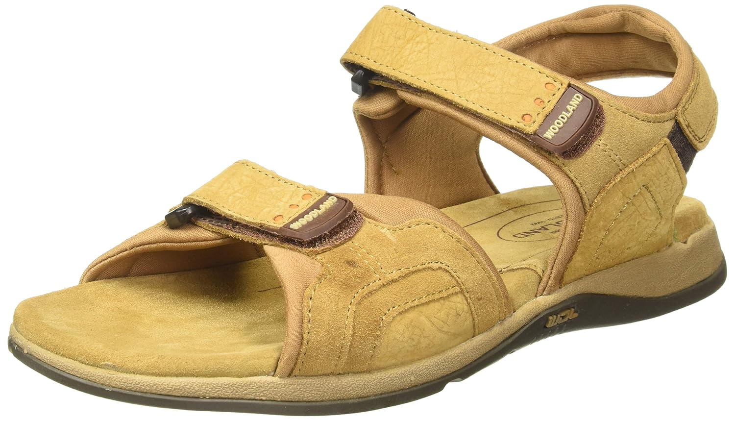 Woodland Men Ogd 3009118_Camel_9 Leather Outdoor Sandals 3009118CAMEL