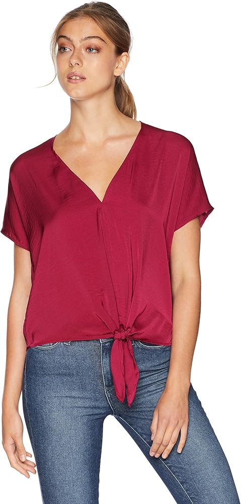 lucky brand red top
