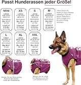 BellyGuard Dog Recovery Suit after Surgery - Cozy Bodysuit for Female and Male view 3