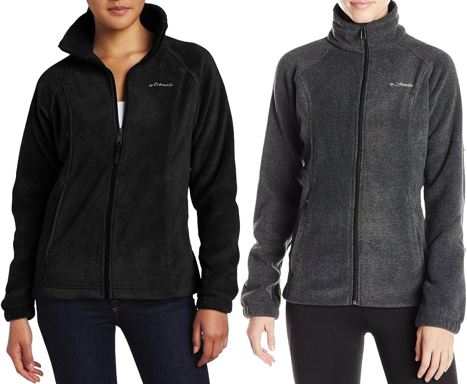 charcoal heather columbia jacket