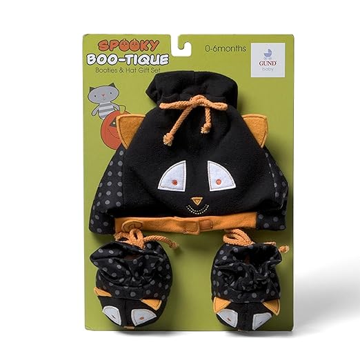 Gund Plüsch-Baby Boo Tique Kürbis, Mütze und Bootie Kostüm