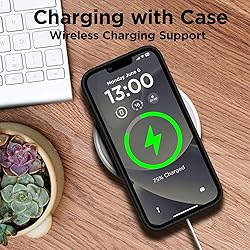 COFFKER for iPhone 13 Phone Case with [2X Screen