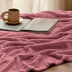 Bedsure GentleSoft Fleece Throw Blanket for Couch