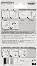 Command 17017CLRN Decorative Clips Transparent Strips Mini 17026CLR view 2