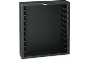 Ellison Sure Cut Die Double Cut Storage Rack, 10 Slot, Black (16560-BLACK)