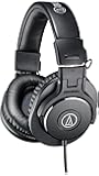 Audio-Technica ATH-M30x Professional Studio Monitor Headphones, Black