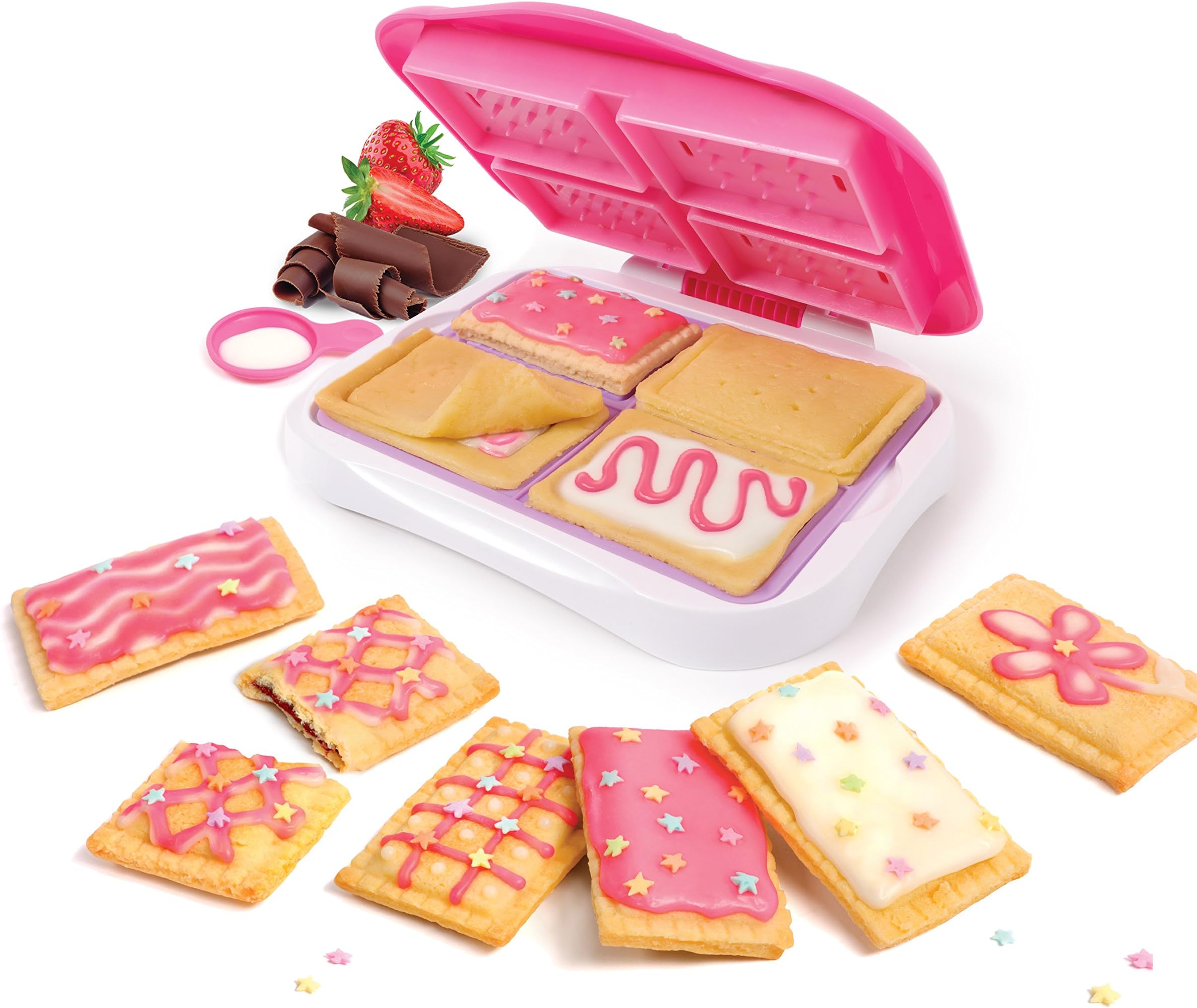 Real Cooking Mini Tart Maker, One Size, White/Purple