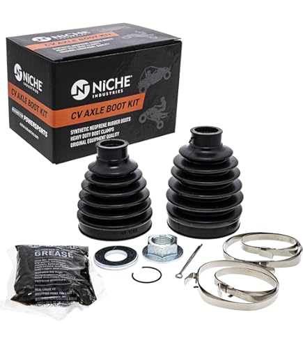 Amazon.com: NICHE Front CV Axle Boot Kit for Kawasaki Teryx 800 4
