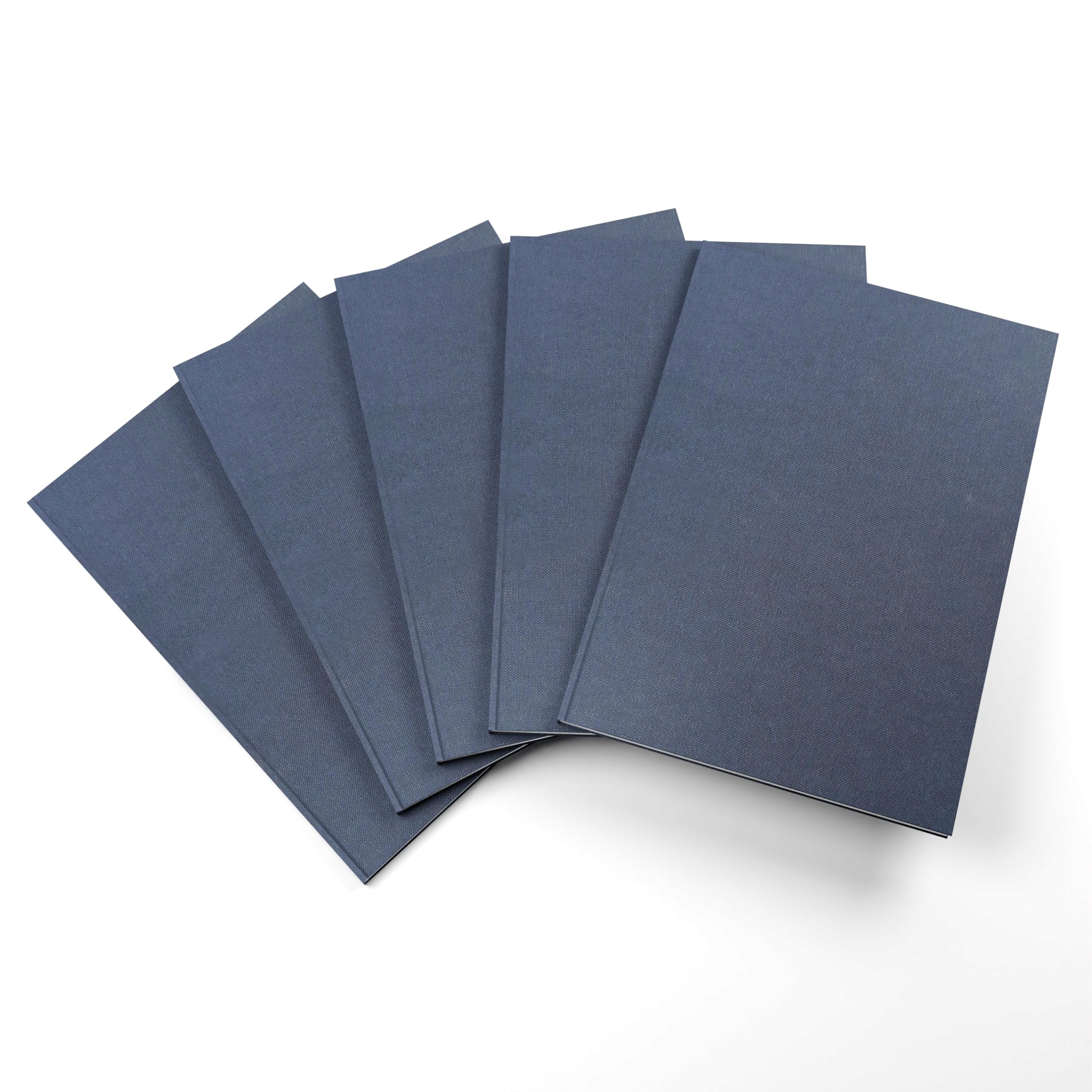 Silvine A4 Hardback Notebook, 192 Lined Pages 70gsm Premium Office [Pack of 5]