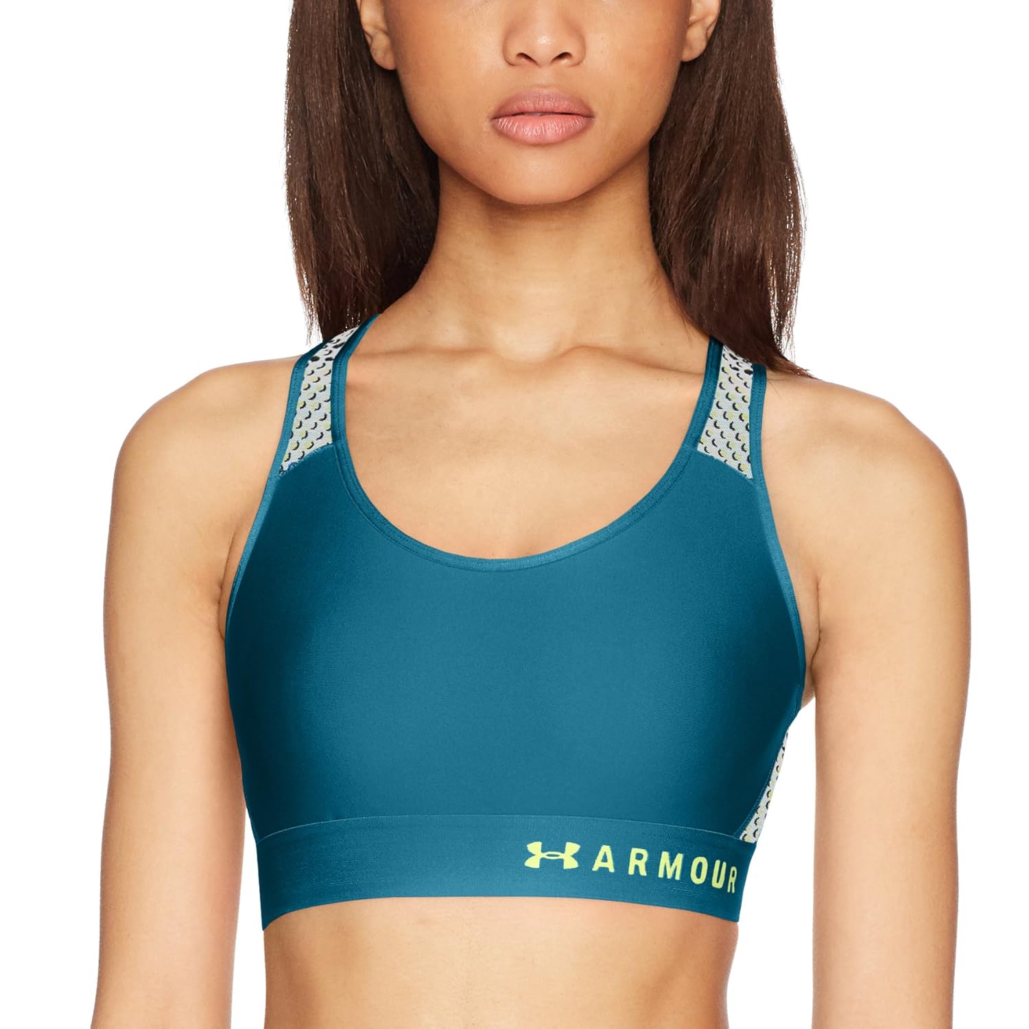 Mid mesh. Under armour топ. андер армор топ женский. топ under armour mid keyhole big logo.