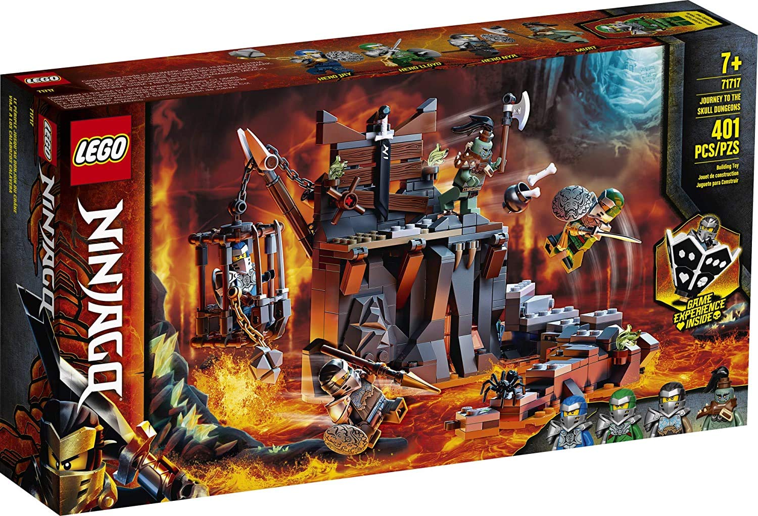 LEGO Ninjago - 71717 Journey to the Skull Dungeons (401 pieces)