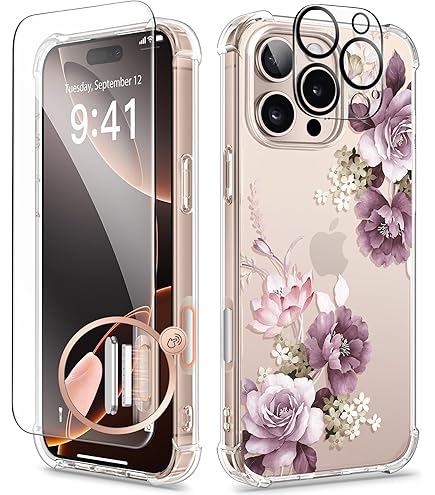 GVIEWIN Anneau De Support Magnétique Pour Téléphone, Compatible Avec MagSafe - Support De Téléphone Réglable Pour IPhone 16 Pro Max/Plus/15/14/13/12/autres Téléphones (sable Dérivé