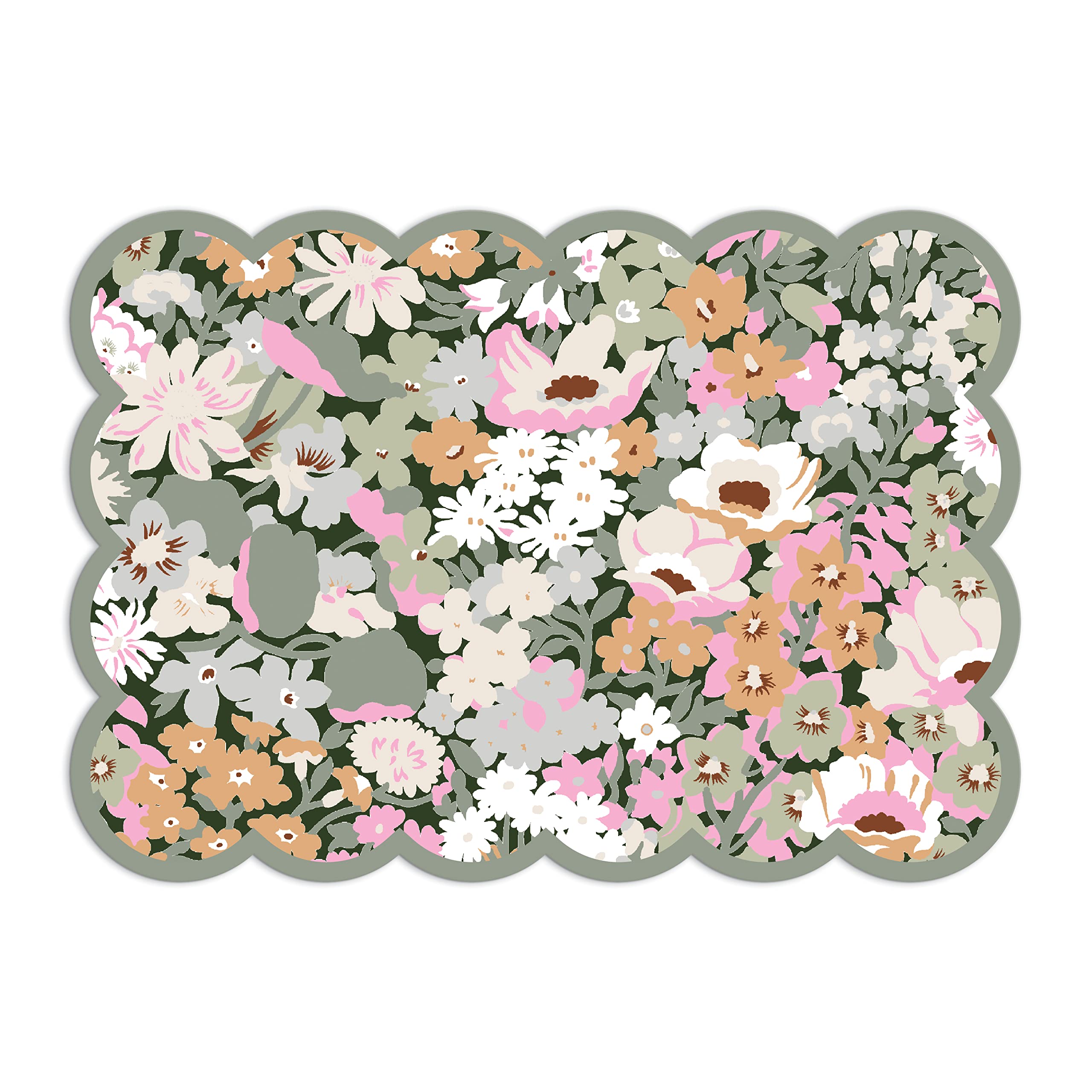 Galison Liberty Scalloped Shaped Notecard Set
