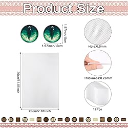 4 Pcs Fursuit Eye Mesh & 3 Pcs Eyes Mesh